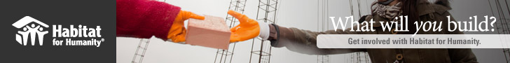 Habitat for Humanity Web banners: Get Involved (International)